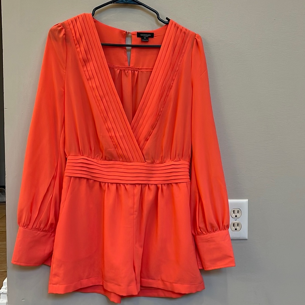 Orange romper